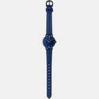 Casio Leather Blue watch