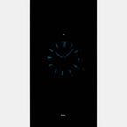 Men Eco-Drive Black Dial Analog Silicone Watch BN0193-17E