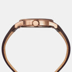 Timex Leather Blue watch