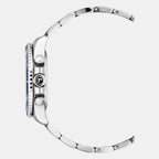 Deep Sea 100 Men Quartz Blue Dial Chronograph Stainless Steel Watch 851837 41 45 20