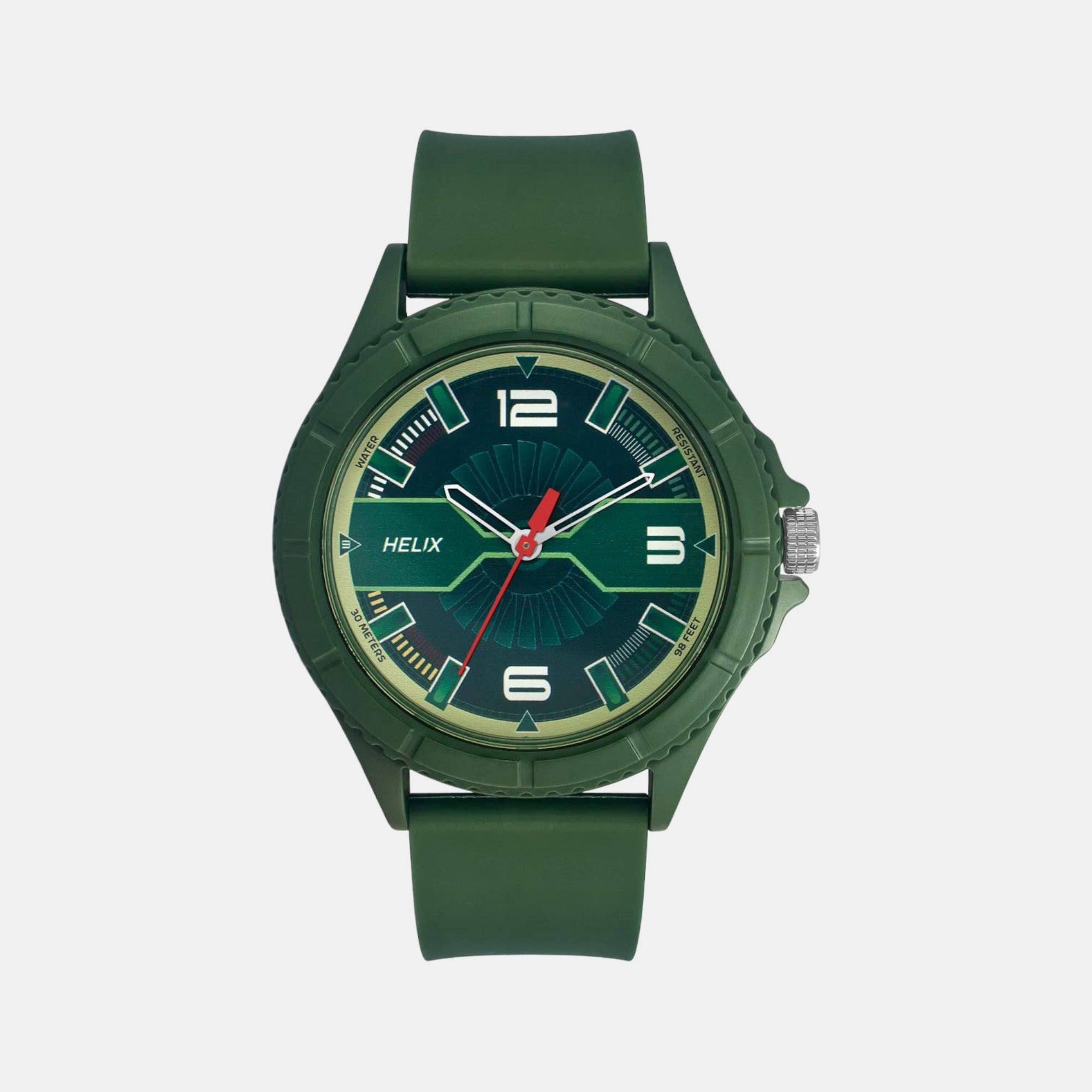 Male Analog Silicone Watch TW033HG18