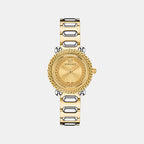 Versace Round Gold Analog watch