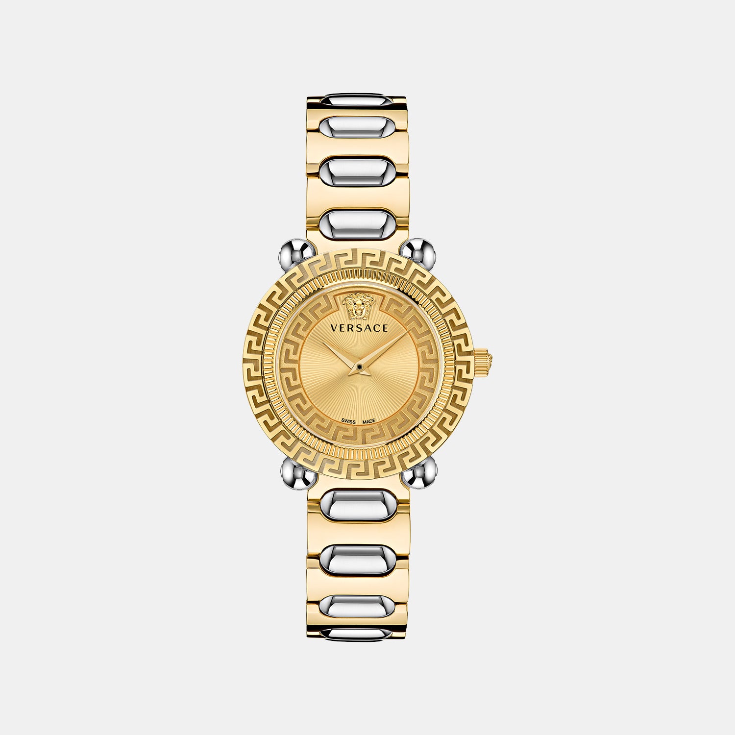 Versace Round Gold Analog watch