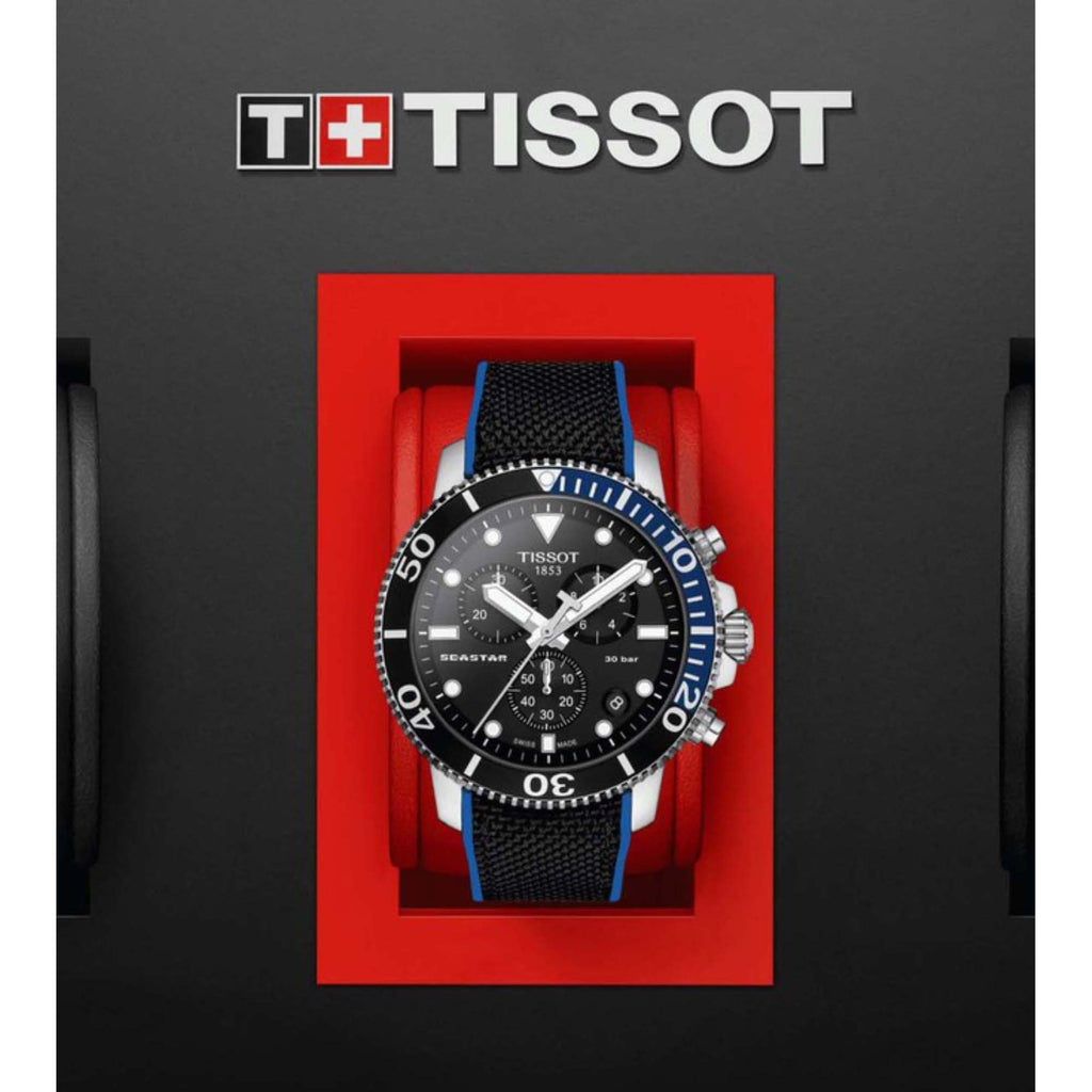 Tissot Silicone Black watch