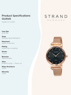 Strand Brass Round watch