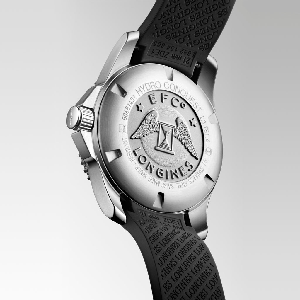 Longines 41 mm Black Automatic watch