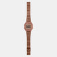 Vintage Rose Gold Unisex Digital Stainless Steel Watch D200