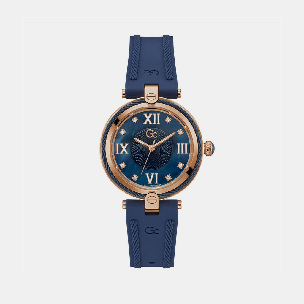 GC Round Mother Of Pearl Analog watch