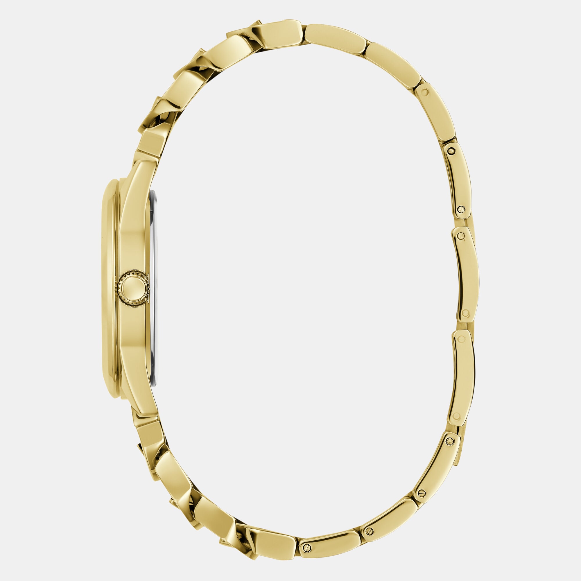 Guess Stainless Steel Champagne watch