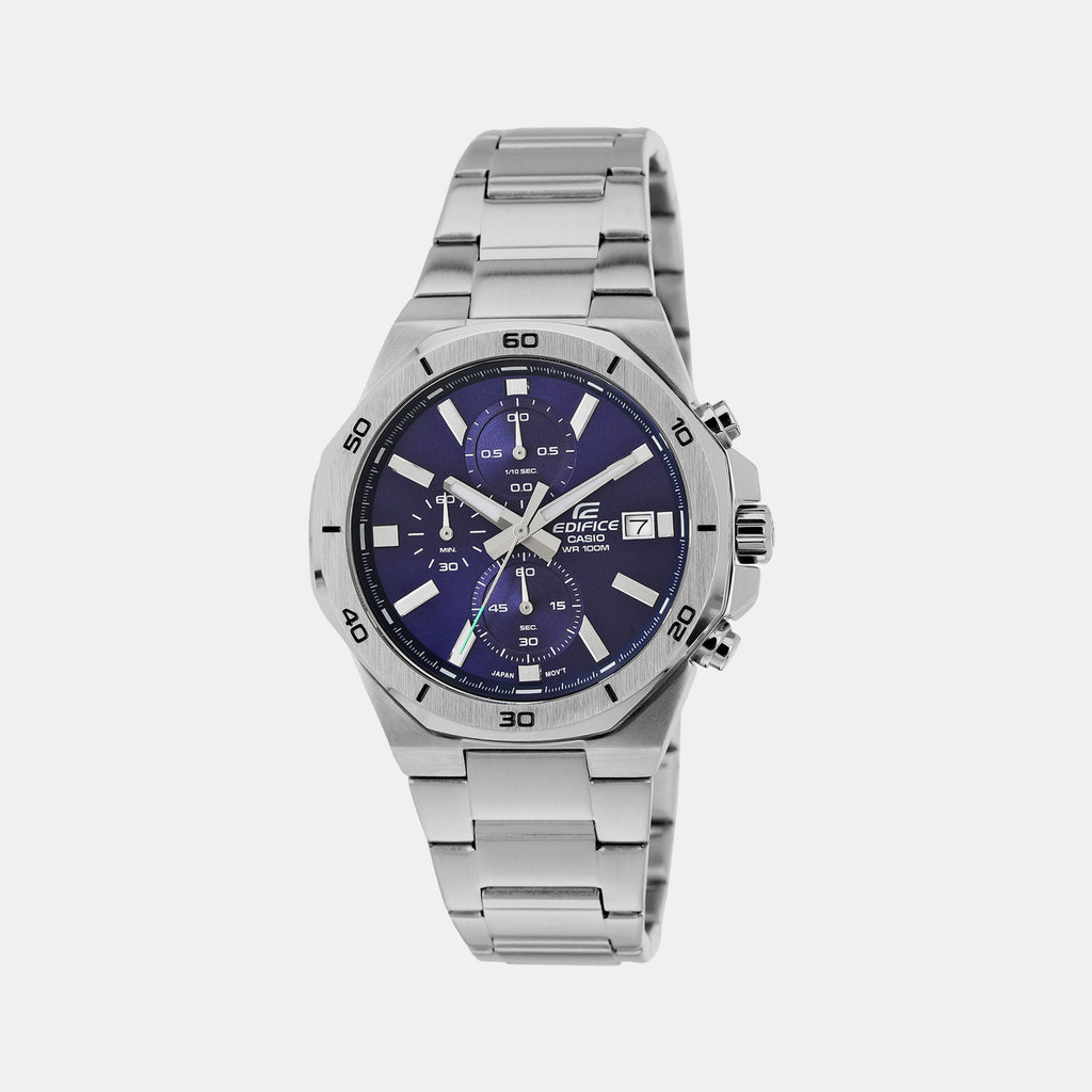 Casio Octagon Blue Chronograph watch