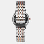 Timex Men Round Silver watch