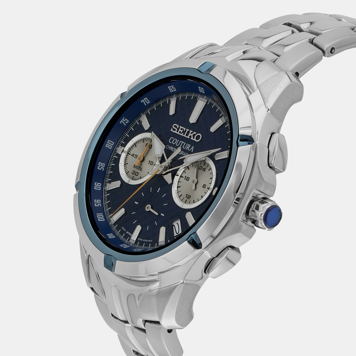 Seiko 42 mm Round Quartz watch