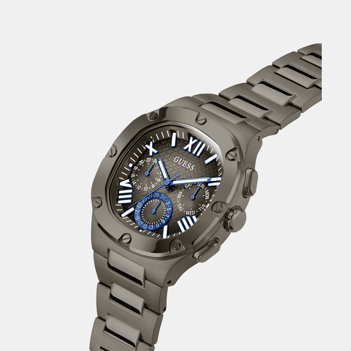 Guess Stainless Steel Square watch