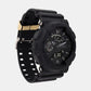 Casio Men Round Black watch