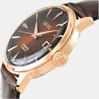 Seiko Men Round Brown watch