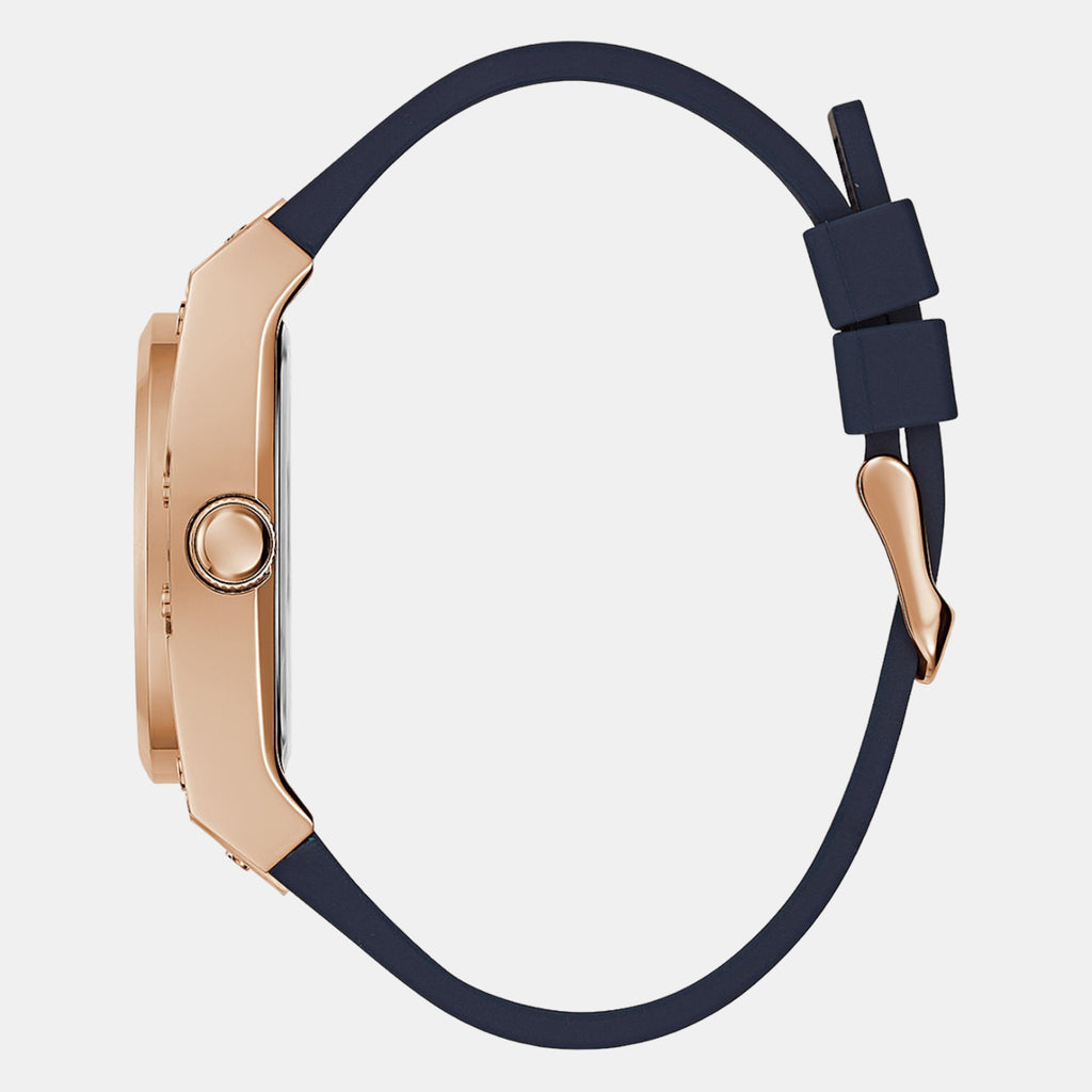 Men Quartz Blue Dial Chronograph Silicone Watch GW0569G3