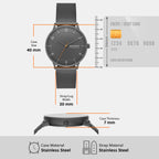 Skagen Stainless Steel Round watch