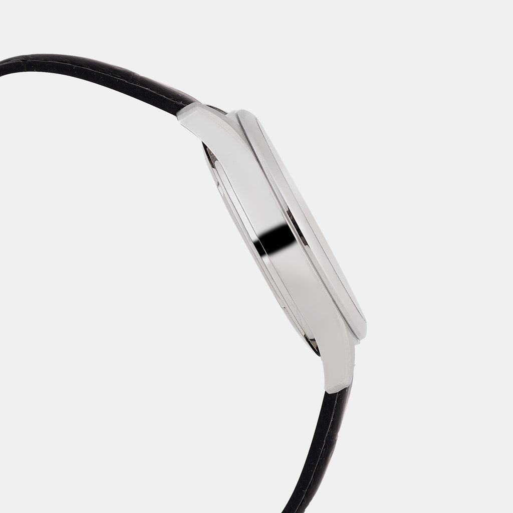 Casio Leather White watch