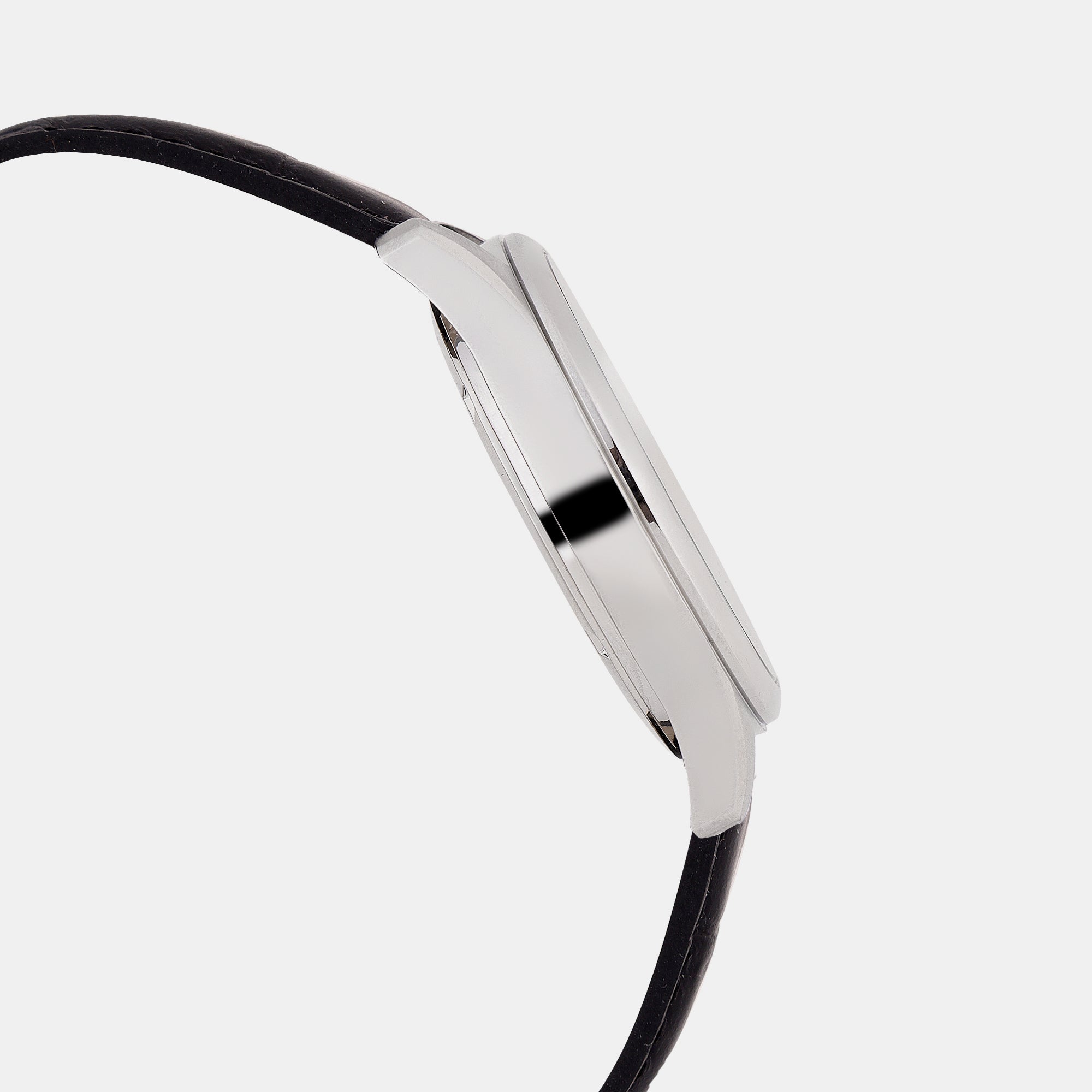 Casio Leather White watch