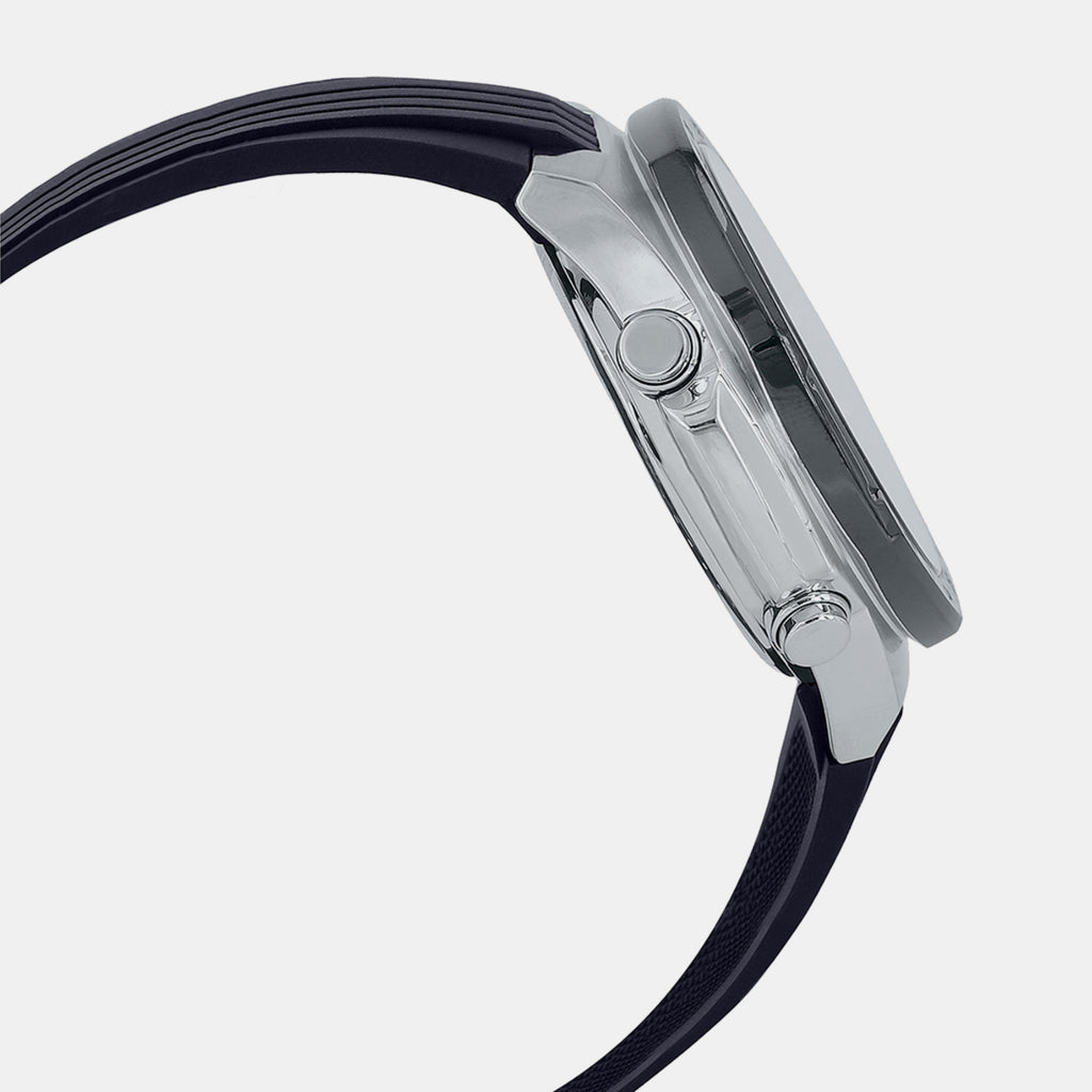 Casio Men Round Black watch