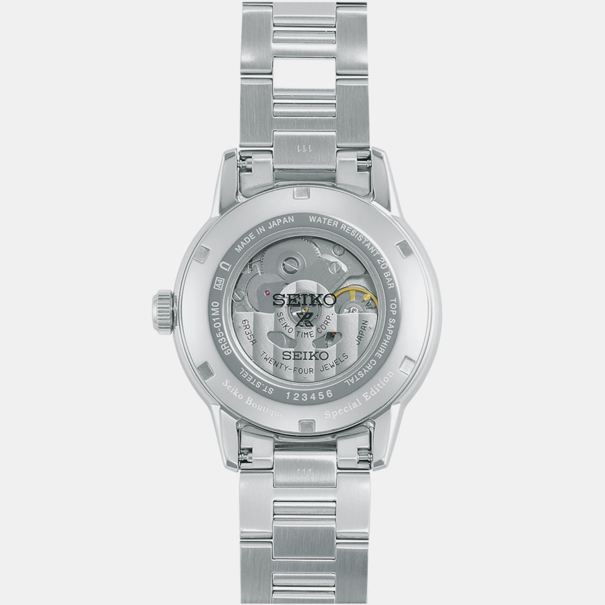 Seiko 38 mm Round Automatic watch