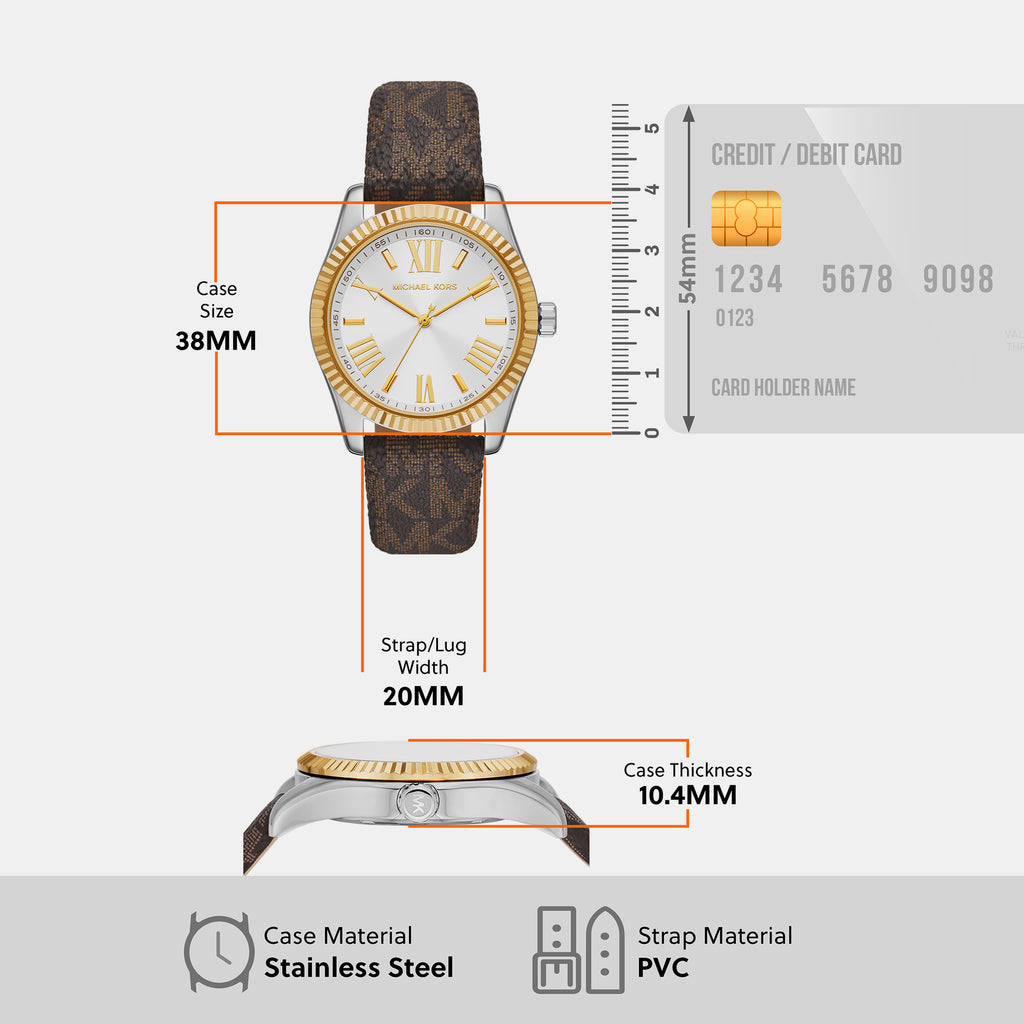 Michael Kors 30 mm Brown Quartz watch