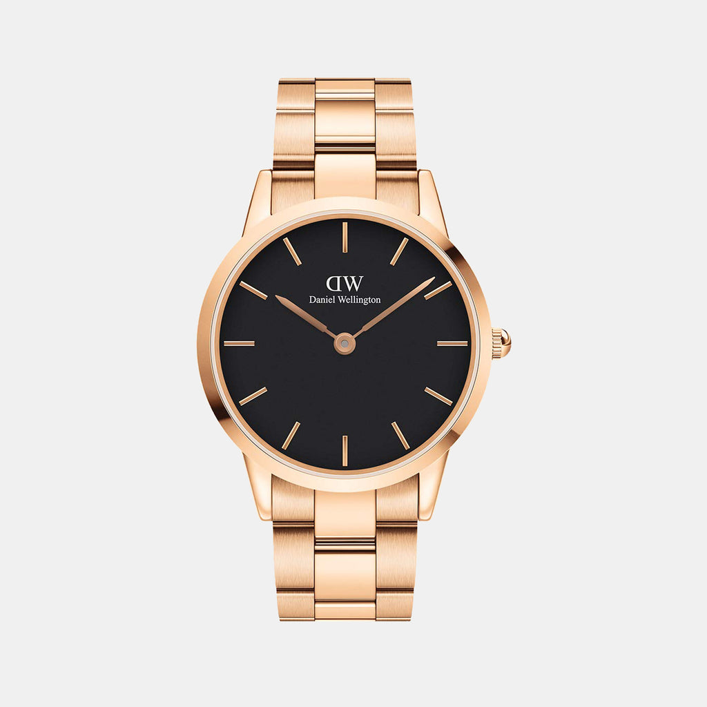 Daniel Wellington Round Black Analog watch