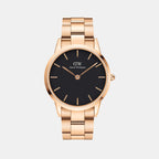 Daniel Wellington Round Black Analog watch