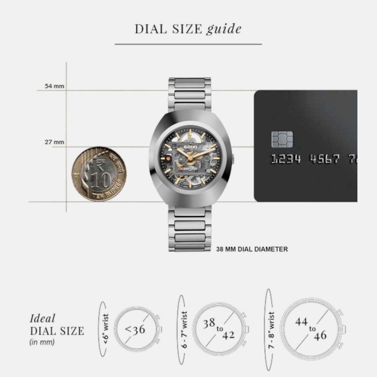Rado Round Automatic Analog Unisex watch