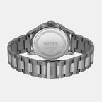 Boss Men Round Green watch