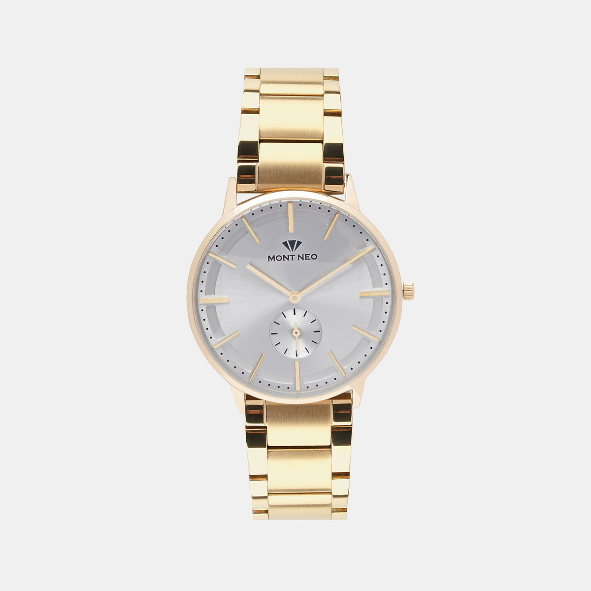 Mont Neo Round Silver Analog watch