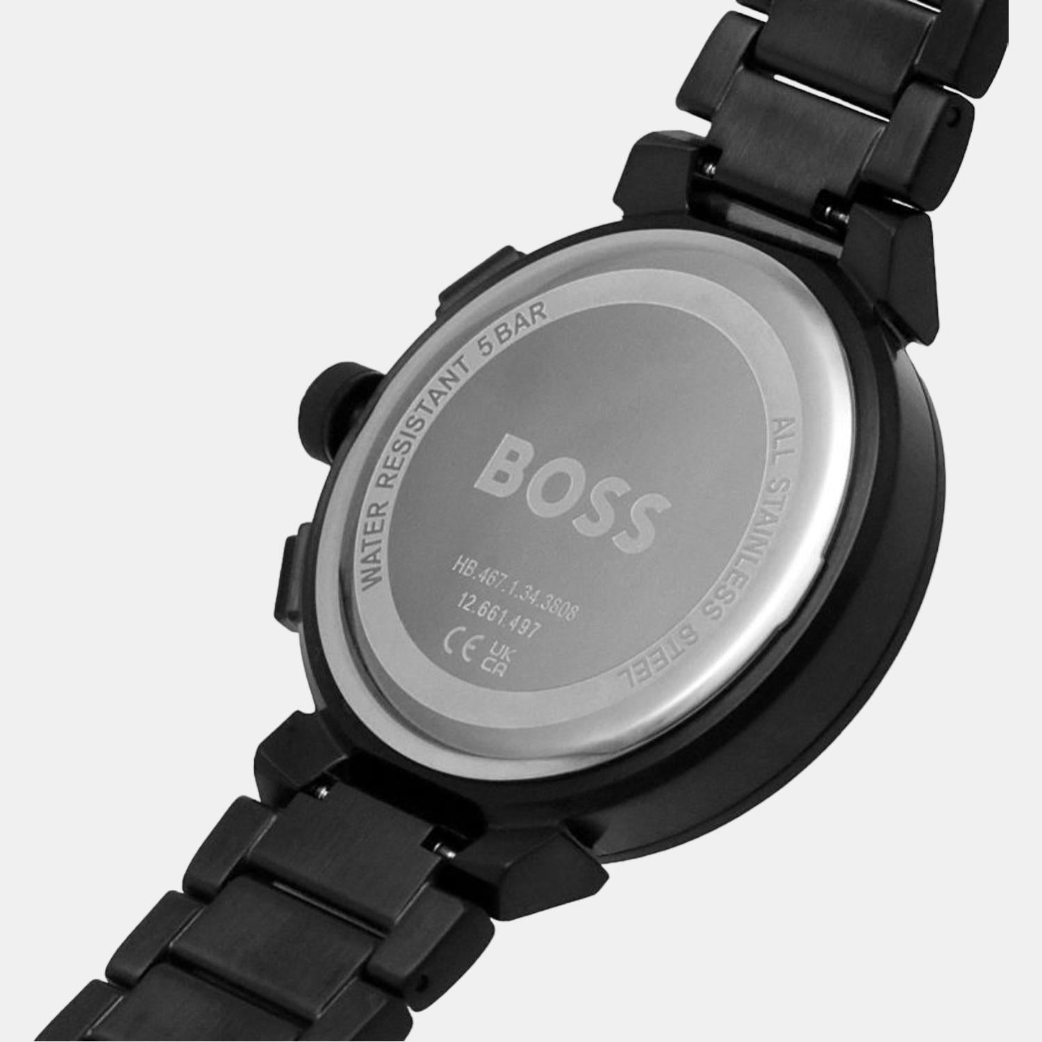 Boss Round Quartz Chronograph Men watch
