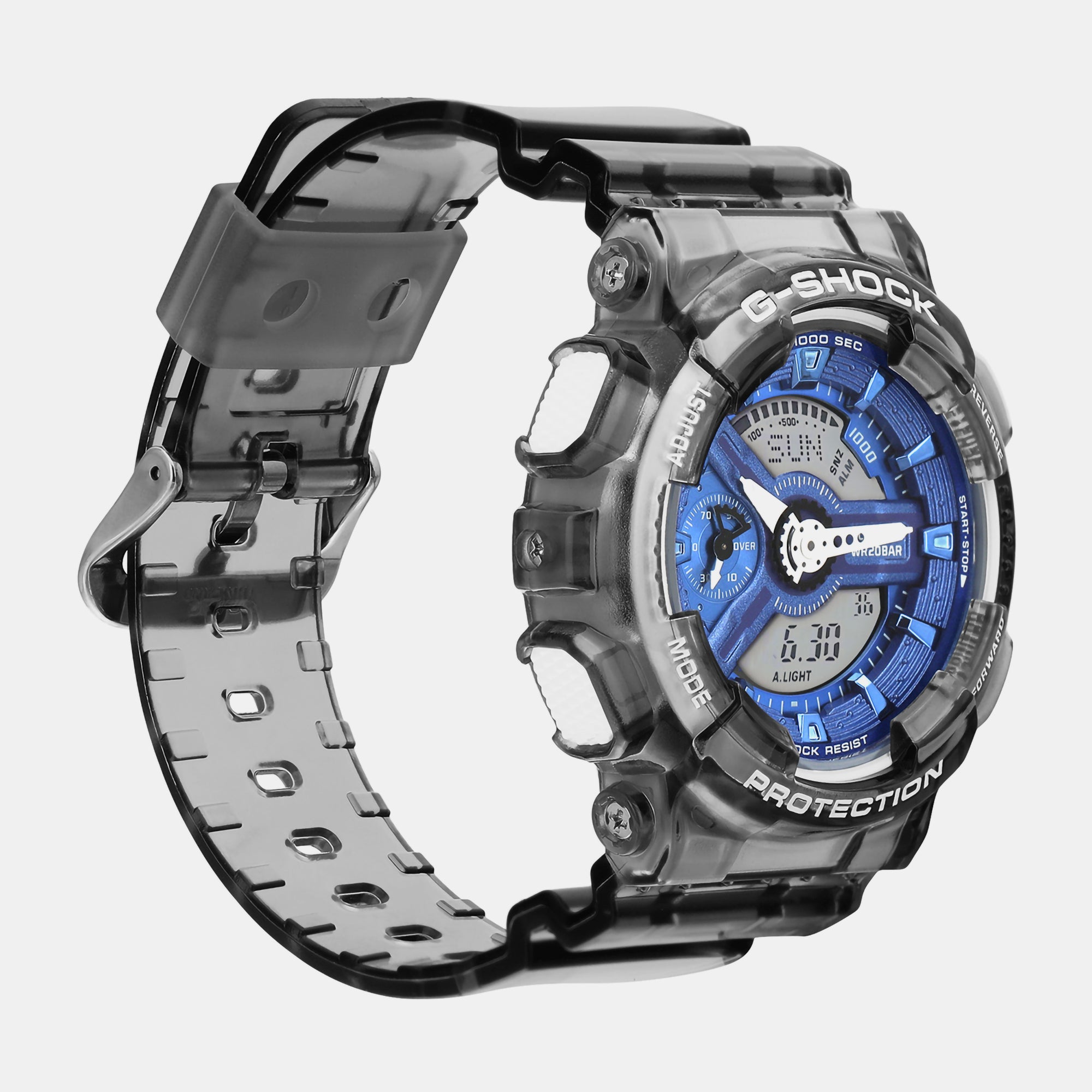 G-Shock Blue Women's Analog-Digital Resin Watch G1378 - GMA-S110TB-8ADR