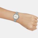 Sheen Women Quartz White Dial Chronograph Stainless Steel Watch SH275