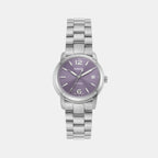 Fossil Round Purple Analog watch