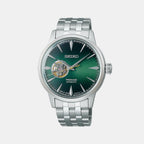 Presage Male Green Automatic Stainless steel Watch
