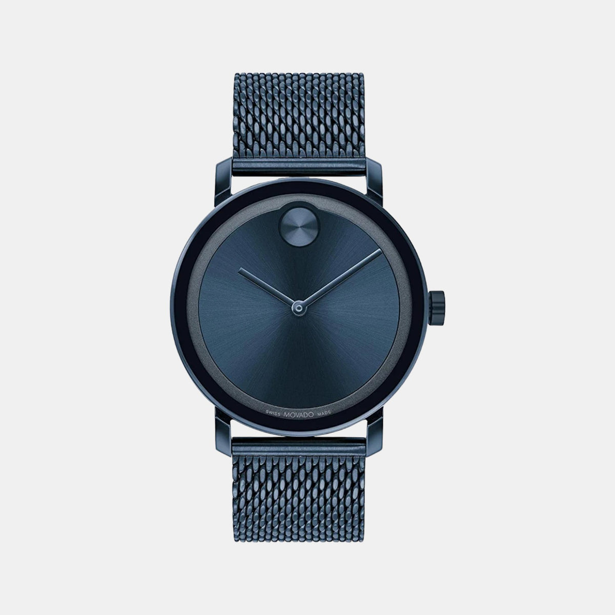 Movado Round Blue Analog watch