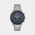 Boss Round Blue Chronograph watch