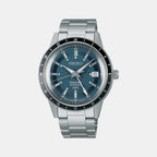 Seiko Round Blue Analog watch
