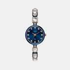 Timex Round Blue Analog watch