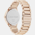 Calvin Klein Women Round Pink watch