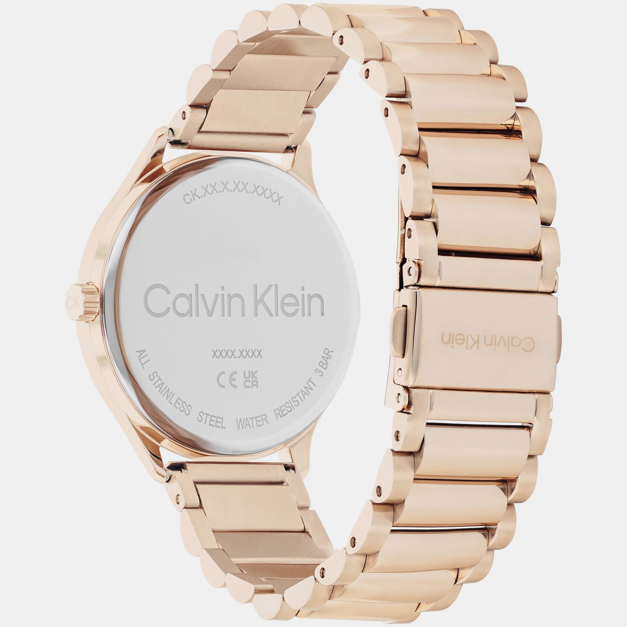 Calvin Klein Women Round Pink watch