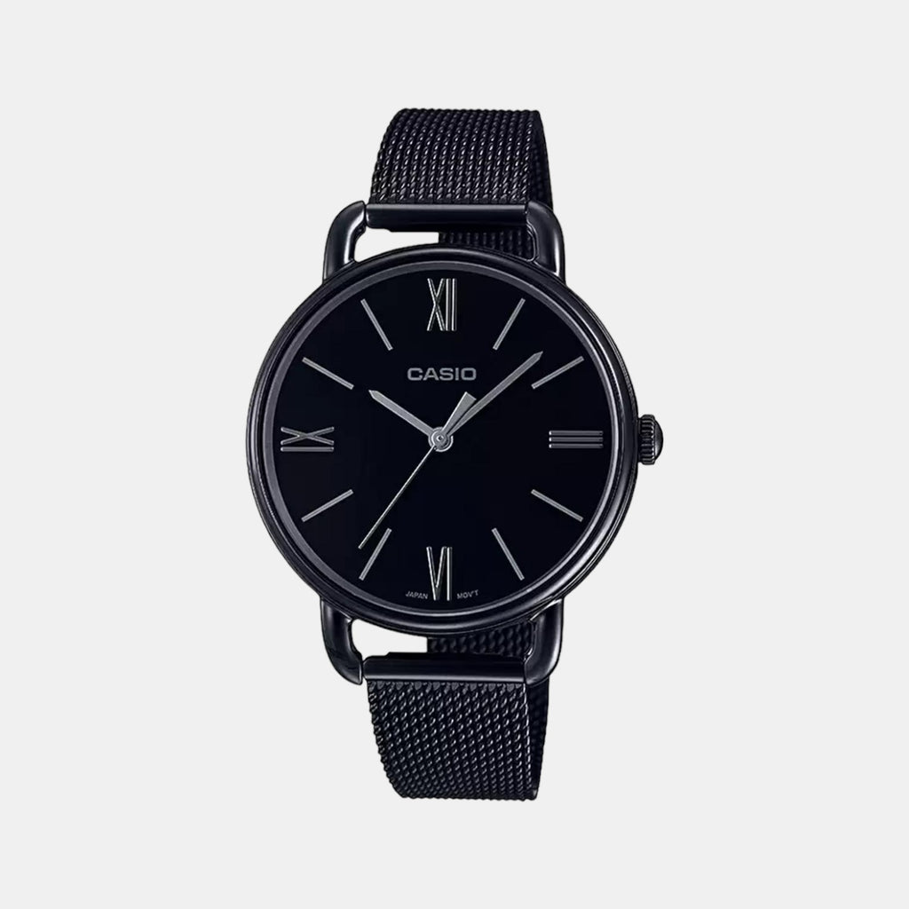 Casio Round Black Analog watch