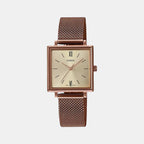 Casio Round Rose Gold Analog watch