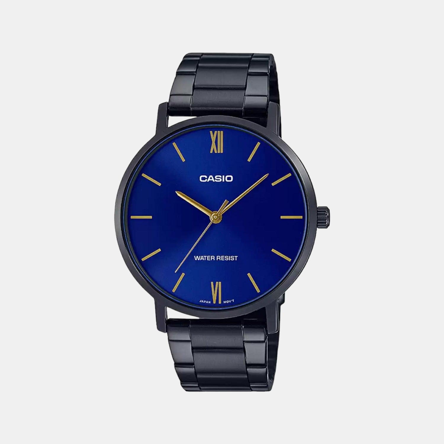 Casio Round Blue Analog watch