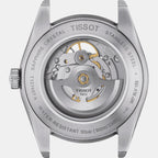 Gentleman Open Heart Men Automatic Silver Dial Analog Stainless Steel Watch T1274071103101