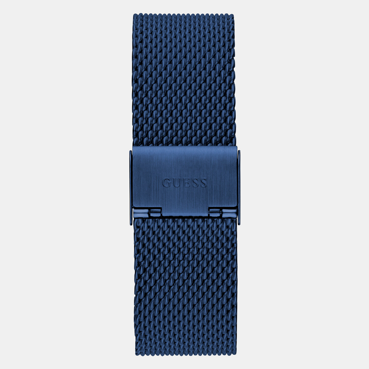 Guess Men Round Blue watch
