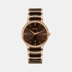 Rado Round Brown Analog watch