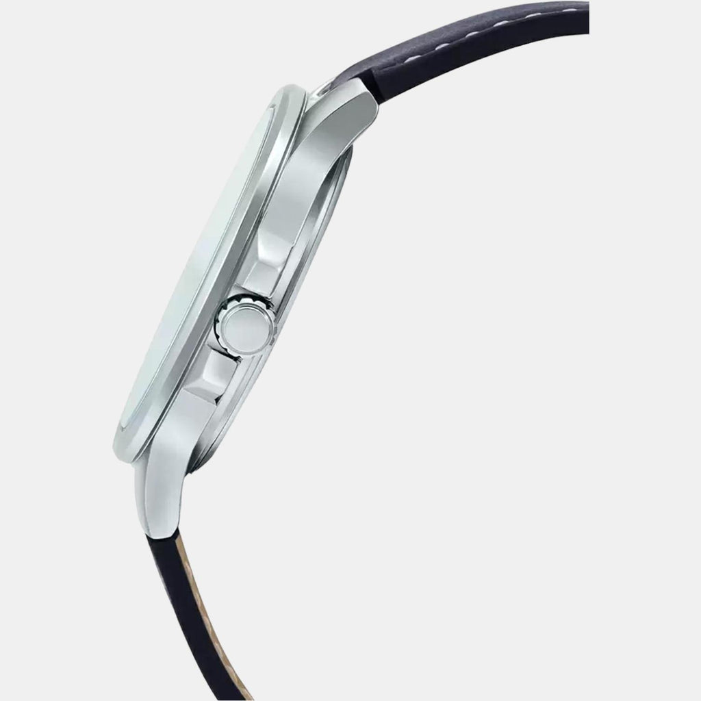 Casio Men Round Silver watch