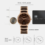 Rado Stainless Steel Brown watch